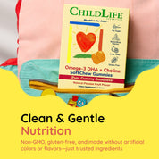 Omega-3 DHA + Choline SoftChew Gummies®