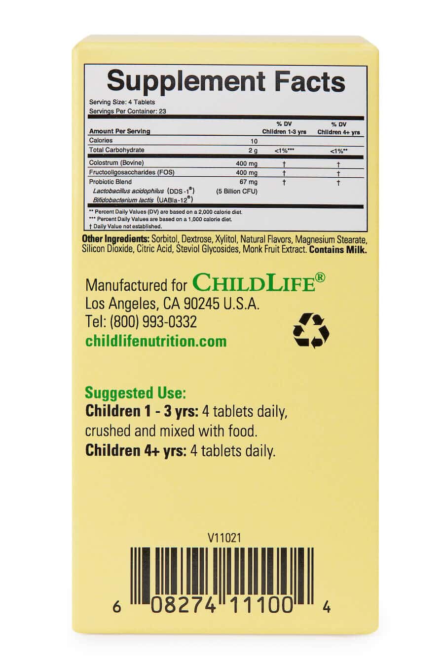 ChildBiotics™ Probiotics with Colostrum