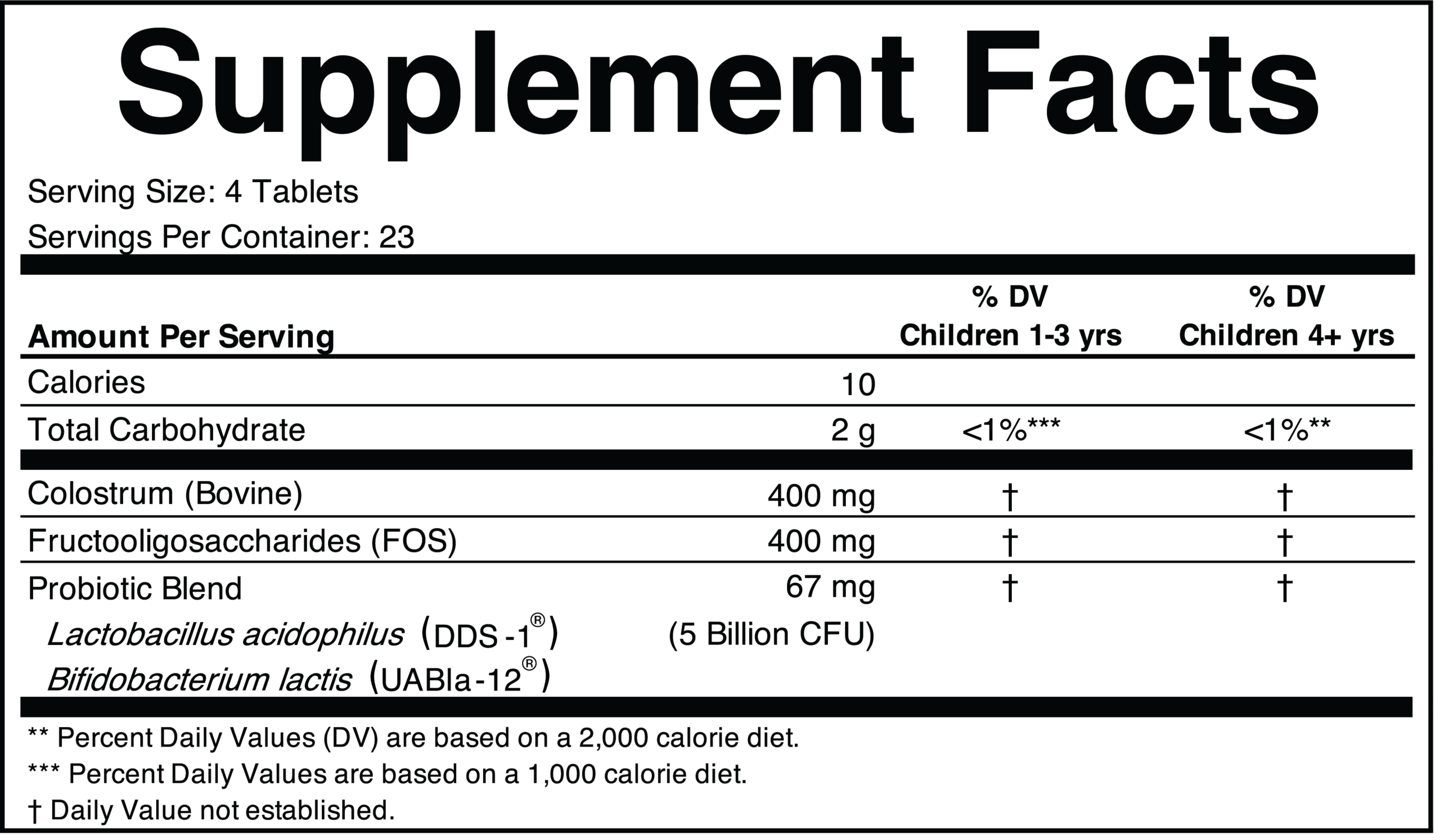 ChildBiotics™ Probiotics with Colostrum