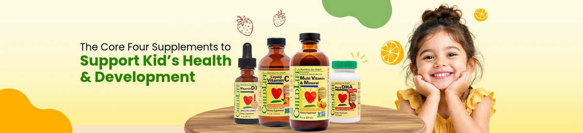 The Core Four Supplements to Support Kids’ Health and Development