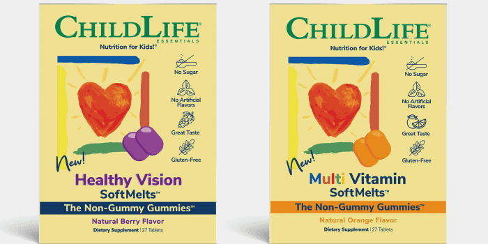 Childlife Essentials® Focuses on Eye Health, Convenience and Great Taste With Non-Gummy Gummies for Kids