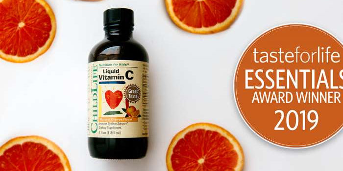ChildLife Essentials® Liquid Vitamin C wins Taste for Life 2019 Immunity Essentials Award