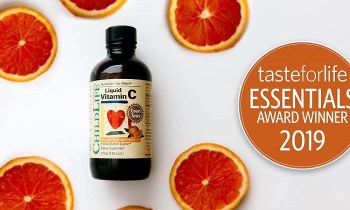 ChildLife Essentials® Liquid Vitamin C wins Taste for Life 2019 Immunity Essentials Award