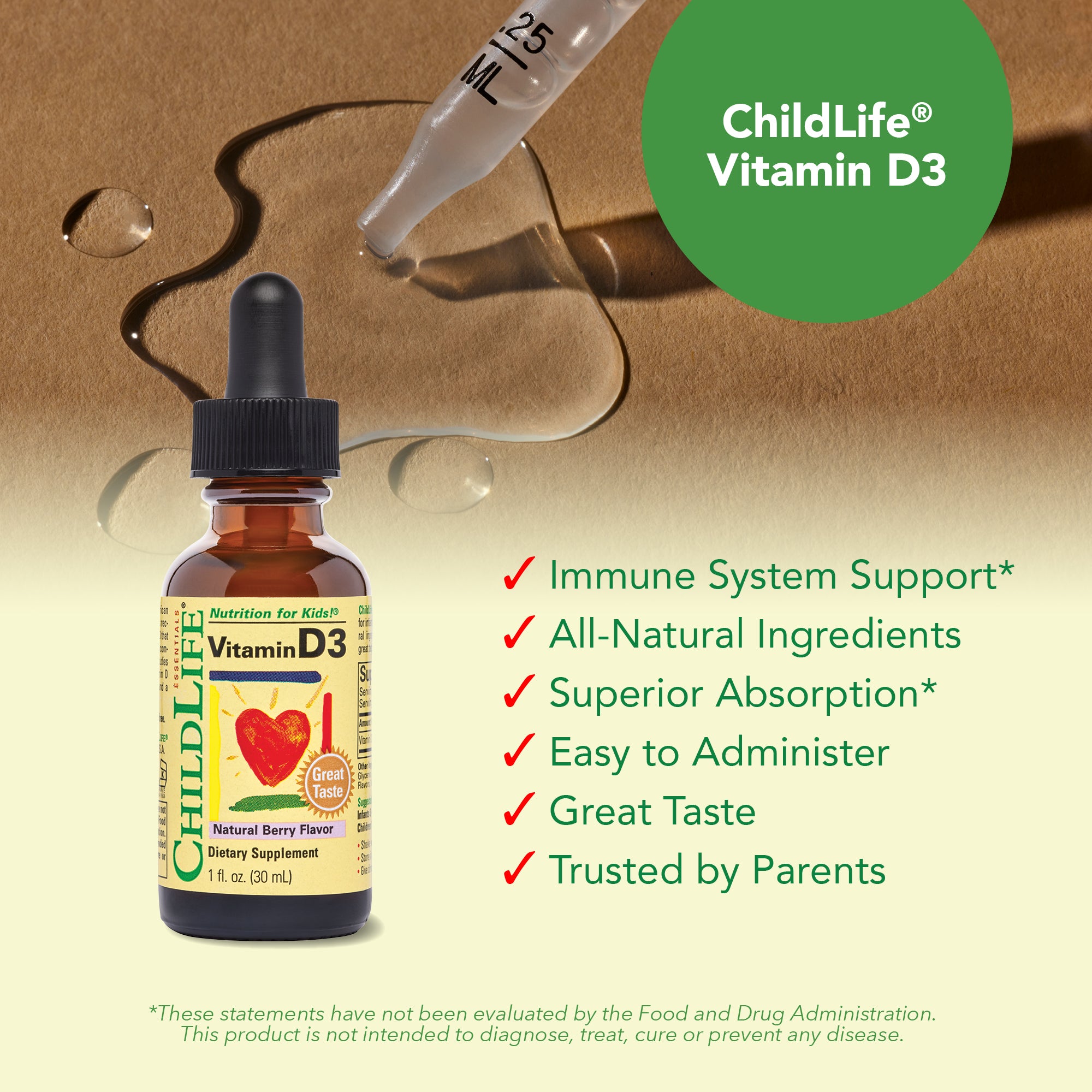 Vitamin D3 Drops