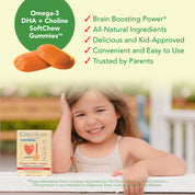 Omega-3 DHA + Choline SoftChew Gummies®