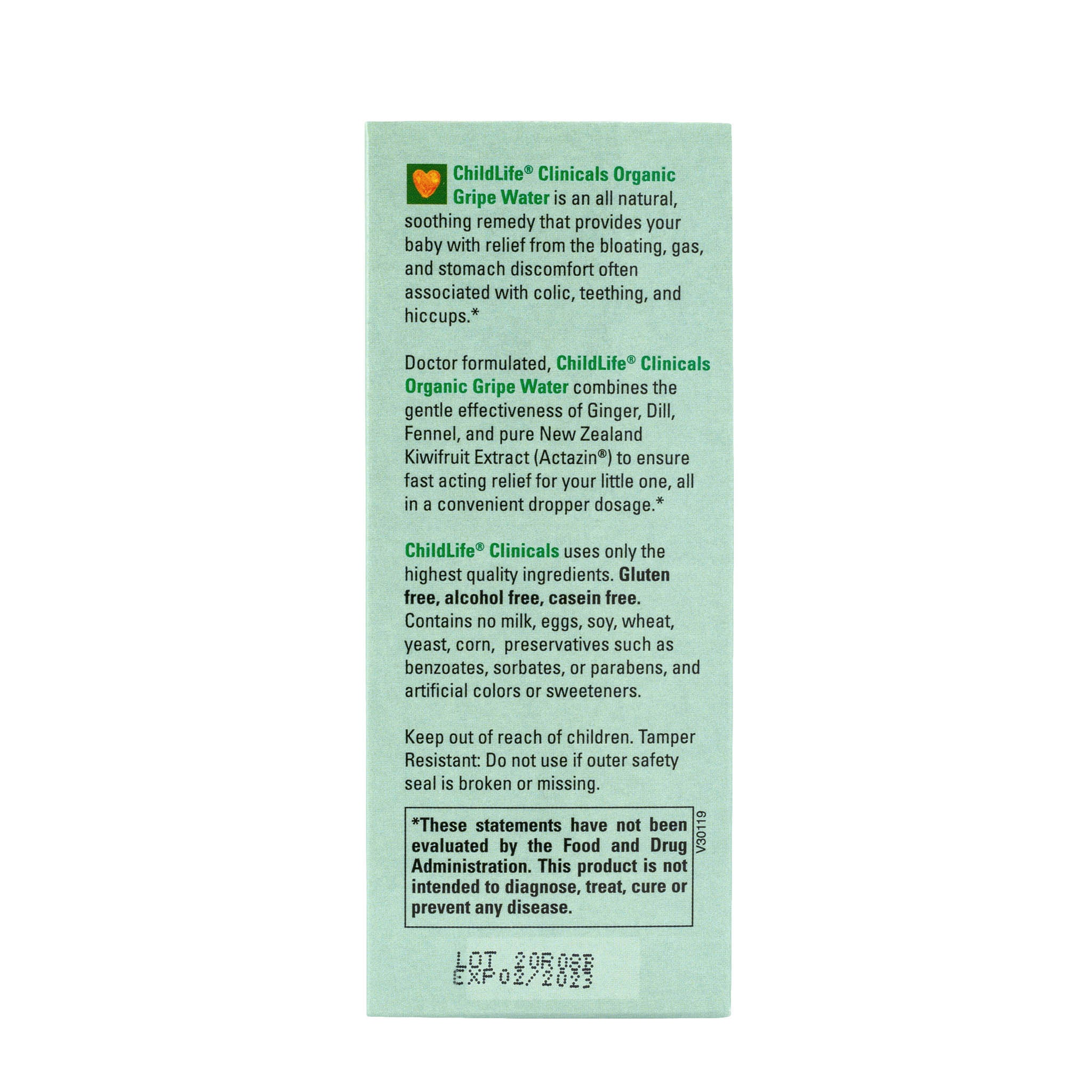 ChildLife Clinicals Organic Gripe Water