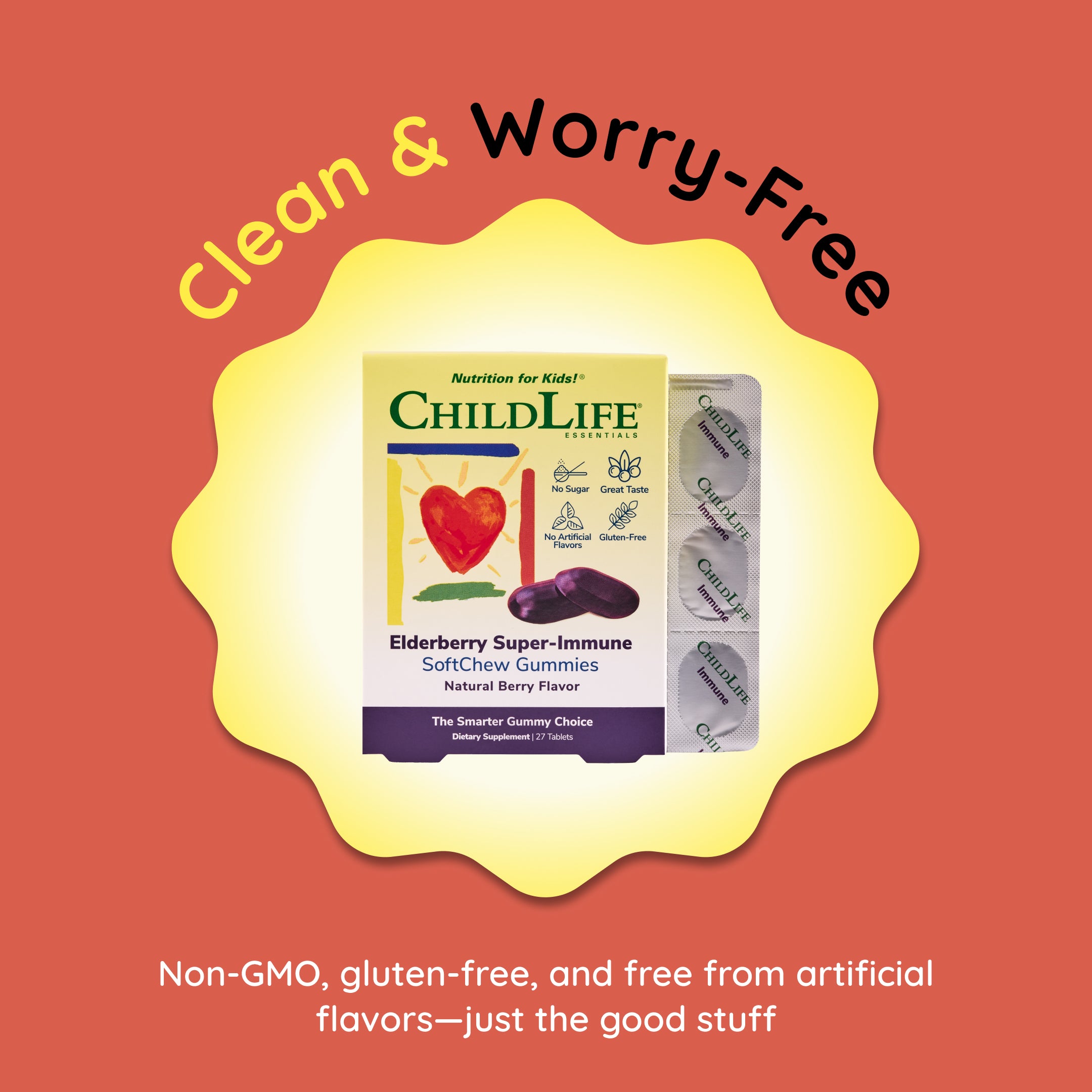 Elderberry Super-Immune SoftChew Gummies™