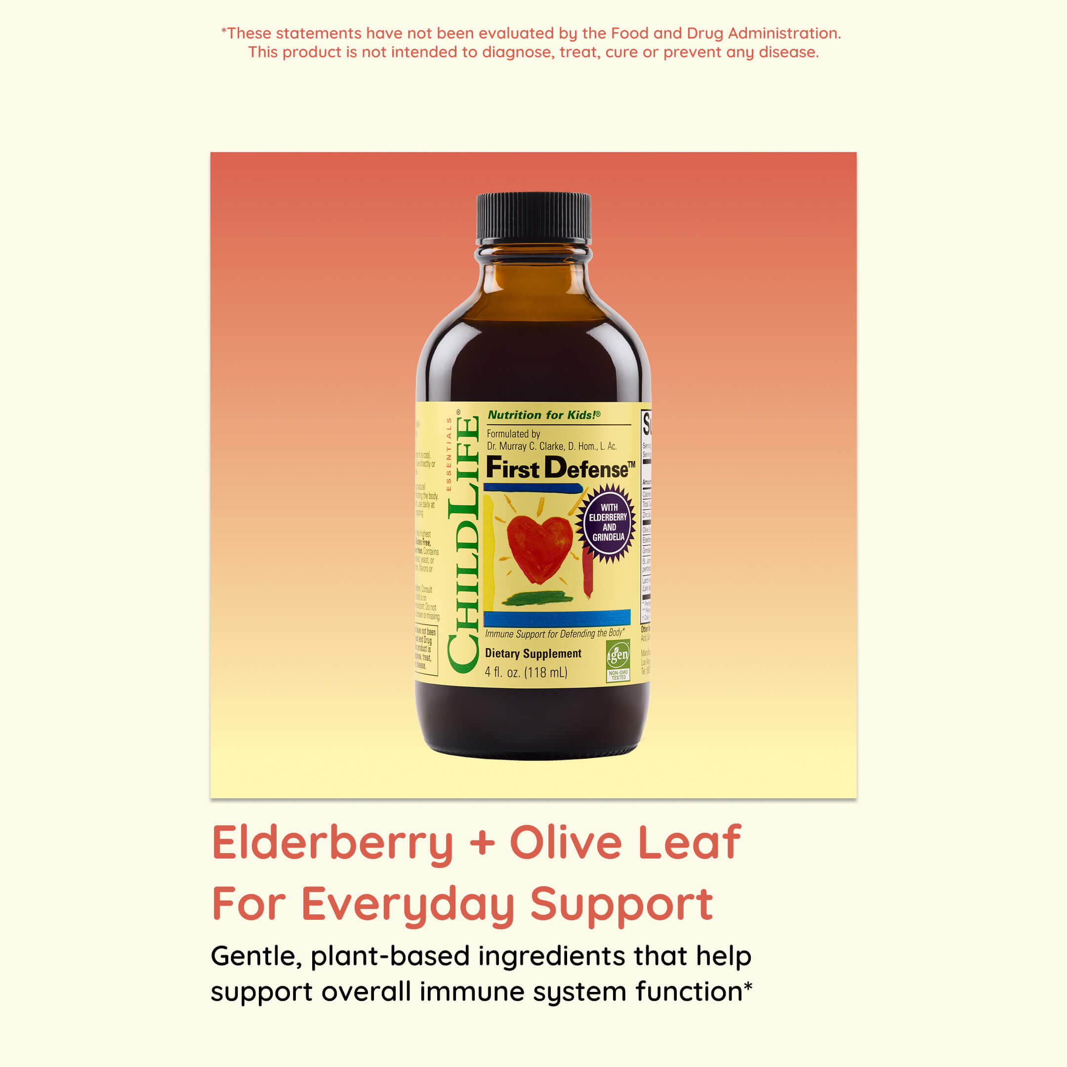Elderberry + Olive Leaf For Everyday Support