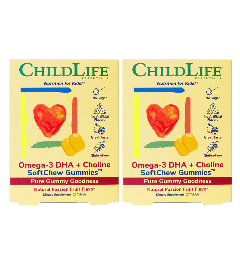 Omega-3 DHA + Choline SoftChew Gummies®