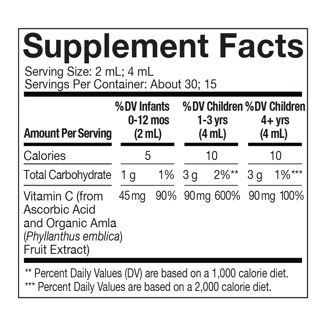 Organic Infant Vitamin C
