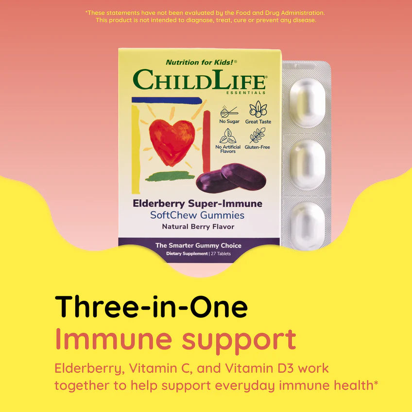 Elderberry, Vitamin C & Vitamin D3