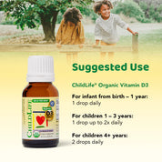 Organic Vitamin D3 for Infants