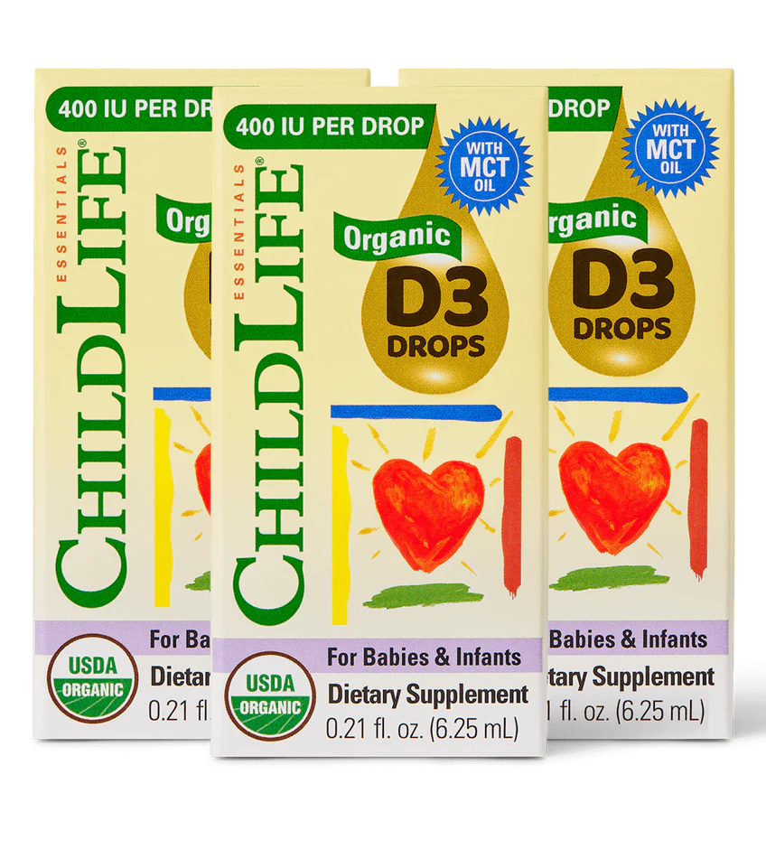Organic Vitamin D3 3 Pack