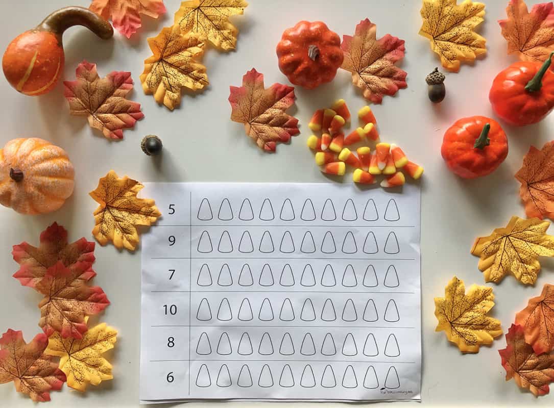 Candy Corn Counting 1