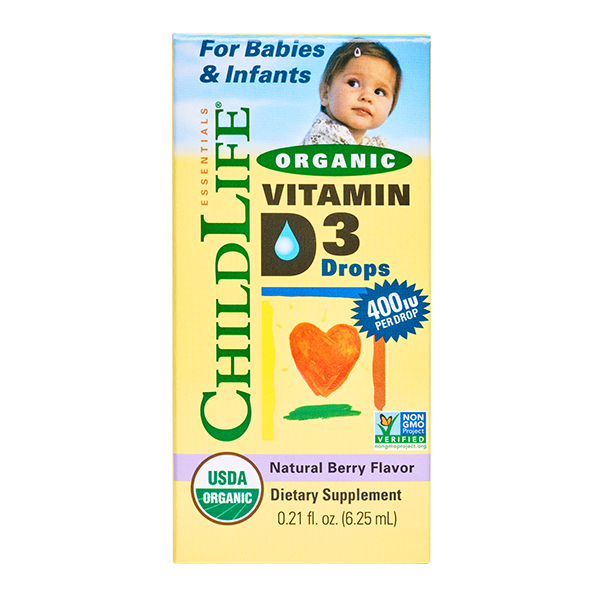 Childlife Organic Vitamin D3 Drops