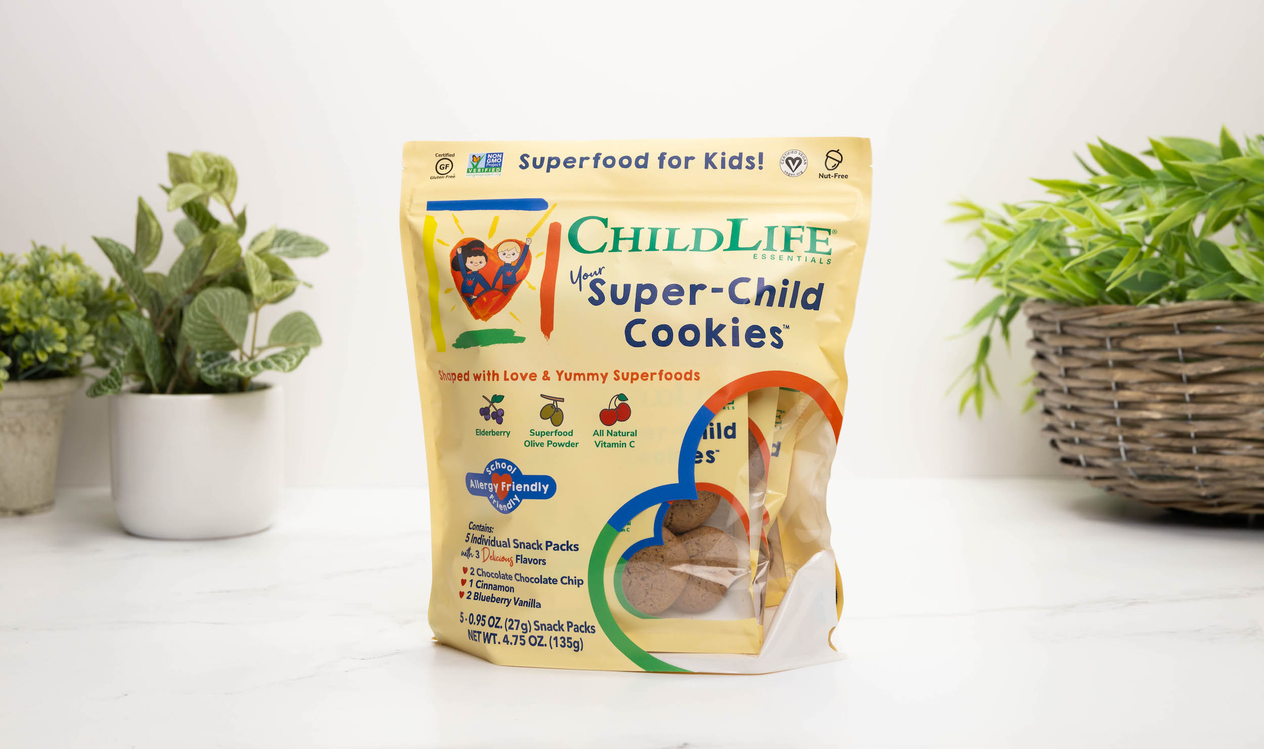 super child cookies in package