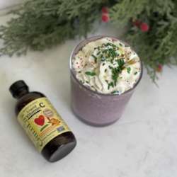 Blueberry Pancake Smoothie with added vitamin C